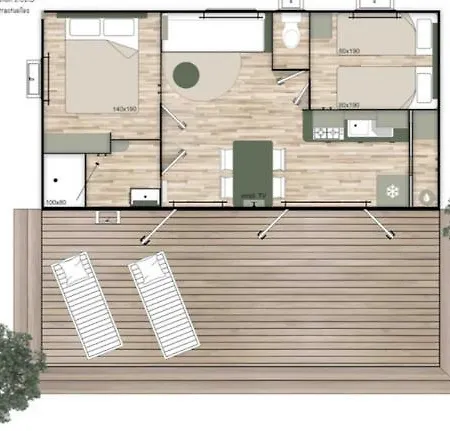 Camping Les Routes De Provence مكان تخييم