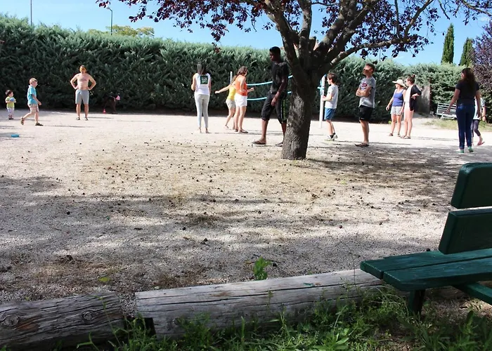 캠프장 Camping Les Routes De Provence 포르칼퀴에르